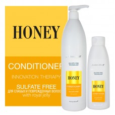 Безсульфатный медовый кондиционер для слабых и поврежденных волос /Jerden Proff Sulfate Free Conditioner Honey/